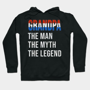 Grand Father Dutch Grandpa The Man The Myth The Legend - Gift for Dutch Dad With Roots From  Netherlands Hoodie